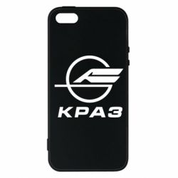 Чехол для iPhone5/5S/SE КРаЗ лого - PrintSalon