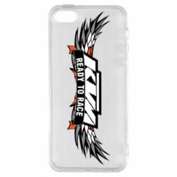 Чехол для iPhone5/5S/SE Ktm Ready to Race Wings - PrintSalon