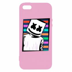 Чехол для iPhone5/5S/SE Marshmello Colorful Portrait - PrintSalon