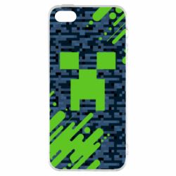 Чохол для iphone 5/5S/SE Minecraft Creeper