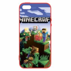 Чохол для iphone 5/5S/SE Minecraft Starter - PrintSalon
