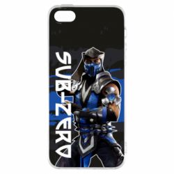 Чехол для iPhone5/5S/SE Mortal Kombat  Sub-Zero - PrintSalon