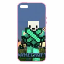 Чехол для iPhone5/5S/SE Novaskin Minecraft - PrintSalon