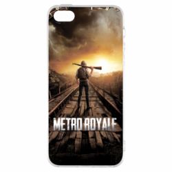 Чехол для iPhone5/5S/SE Pubg Metro Royale - PrintSalon
