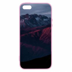 Чохол для iphone 5/5S/SE Red mountains - PrintSalon