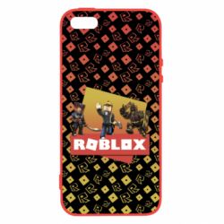 Чехол для iPhone5/5S/SE Roblox Heroes 3D - PrintSalon
