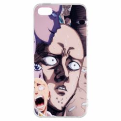 Чохол для iphone 5/5S/SE Сайтама многоликий - PrintSalon