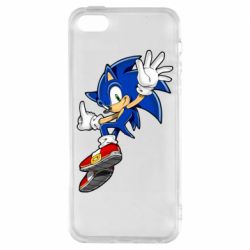 Чехол для iPhone5/5S/SE Sonic and the jump - PrintSalon