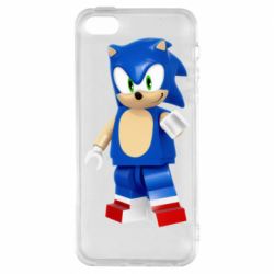 Чехол для iPhone5/5S/SE Sonic Lego - PrintSalon