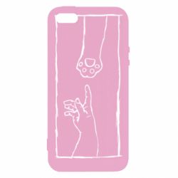 Чехол для iPhone5/5S/SE Сreation meow - PrintSalon