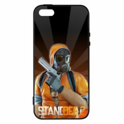 Чехол для iPhone5/5S/SE Standoff 2 Terrorist in a gas mask - PrintSalon