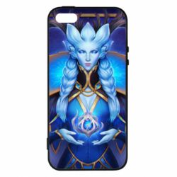Чехол для iPhone5/5S/SE Warcraft Winter Queen - PrintSalon