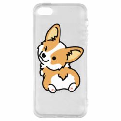 Чехол для iPhone5/5S/SE Winking Corgi - PrintSalon