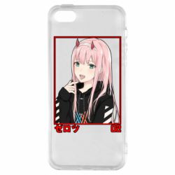 Чехол для iPhone5/5S/SE Zero Two Modern Style - PrintSalon