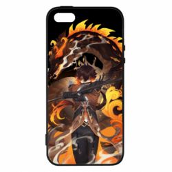 Чохол для iphone 5/5S/SE Zhongli Geo Archon Morax - PrintSalon