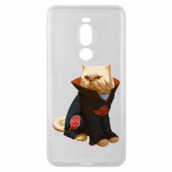 Чехол для Meizu Note 8 Akatsuki angry cat - PrintSalon