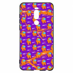 Чехол для Meizu Note 8 Among Us and grunge background - PrintSalon