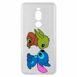 Чехол для Meizu Note 8 Baby Yoda And Stitch - PrintSalon