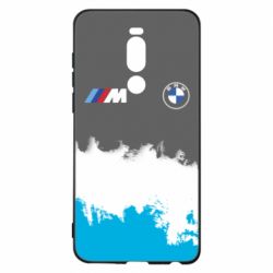 Чехол для Meizu Note 8 BMW logo and gray background - PrintSalon