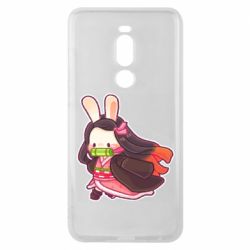 Чехол для Meizu Note 8 Chibi Bunny Kamado Nezuko