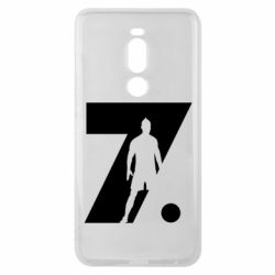 Чехол для Meizu Note 8 Cristiano Ronaldo Silhouette Art - PrintSalon