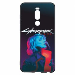 Чохол для Meizu Note 8 Cyberpunk Girl Portrait - PrintSalon