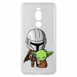 Чехол для Meizu Note 8 Din Djarin And The Child - PrintSalon