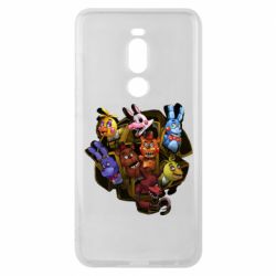 Чохол для Meizu Note 8 Five Nights At Freddy's monsters-PrintSalon Чохол для Meizu Note 8 Five Nights At Freddy's monsters