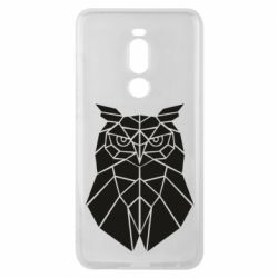 Чохол для Meizu Note 8 Geometric Owl - PrintSalon