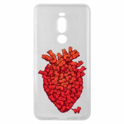 Чехол для Meizu Note 8 Heart of many cats - PrintSalon