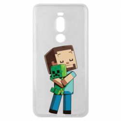 Чохол для Meizu Note 8 Heroes from Minecraft - PrintSalon