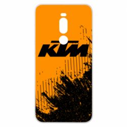 Чехол для Meizu Note 8 KTM and grunge background - PrintSalon