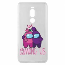 Чехол для Meizu Note 8 Love is Among Us - PrintSalon