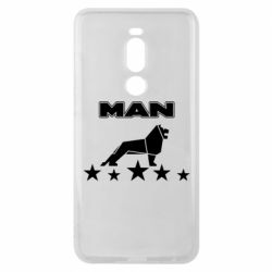 Чехол для Meizu Note 8 Man lion and stars - PrintSalon