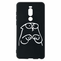 Чехол для Meizu Note 8 Милый Кот Саймона - PrintSalon