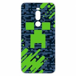 Чехол для Meizu Note 8 Minecraft Creeper - PrintSalon