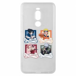 Чехол для Meizu Note 8 Naruto team 7 in action - PrintSalon