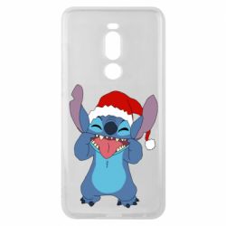 Чехол для Meizu Note 8 Новогодний Стич - PrintSalon