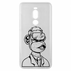 Чехол для Meizu Note 8 Обезьяна в виртуальных очках - PrintSalon