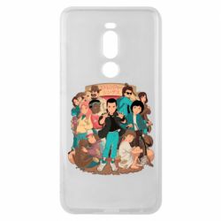 Чехол для Meizu Note 8 Очень странные дела арт - PrintSalon