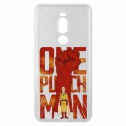 Чехол для Meizu Note 8 One Punch Man Saitama-PrintSalon Чехол для Meizu Note 8 One Punch Man Saitama
