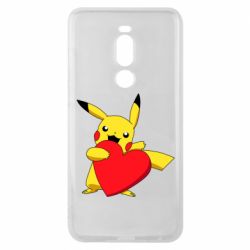 Чехол для Meizu Note 8 Pikachu Heart - PrintSalon