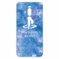 Чохол для Meizu Note 8 Playstation on tai dai background - PrintSalon