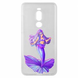 Чехол для Meizu Note 8 Purple Mermaid Barbie - PrintSalon