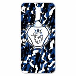 Чохол для Meizu Note 8 Scania logo and grunge - PrintSalon