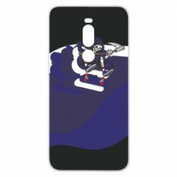 Чохол для Meizu Note 8 Skater death - PrintSalon