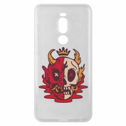 Чехол для Meizu Note 8 Skull face - PrintSalon