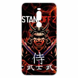 Чехол для Meizu Note 8 Standoff Samurai And Fire - PrintSalon