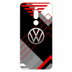 Чехол для Meizu Note 8 Volkswagen logo and abstraction - PrintSalon