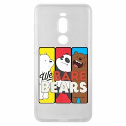 Чехол для Meizu Note 8 We bare bears collage - PrintSalon